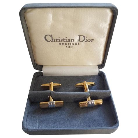 Christian Dior Boutons de manchettes 